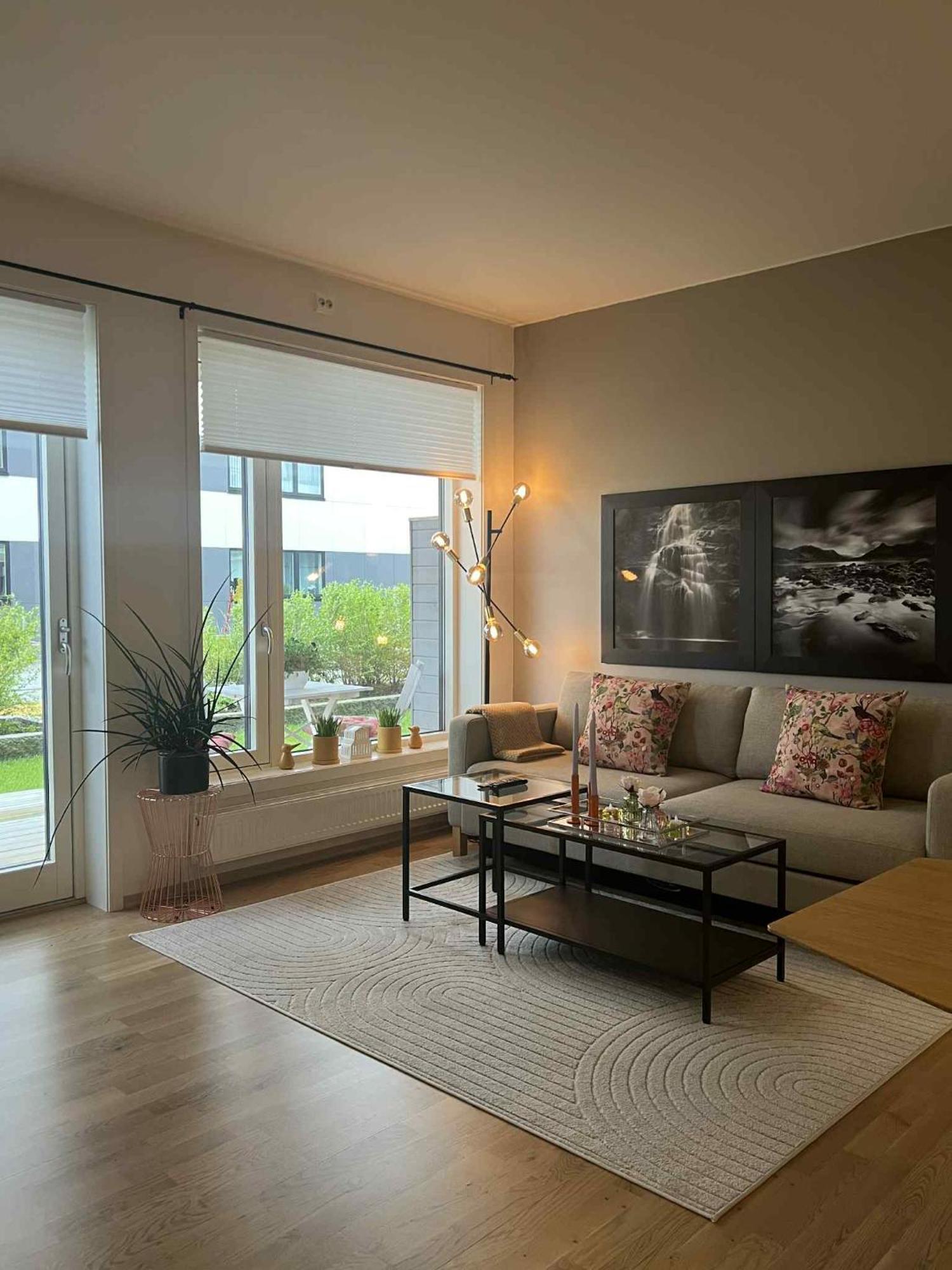 Apartment With One Big Bed And One Sofa Bed *